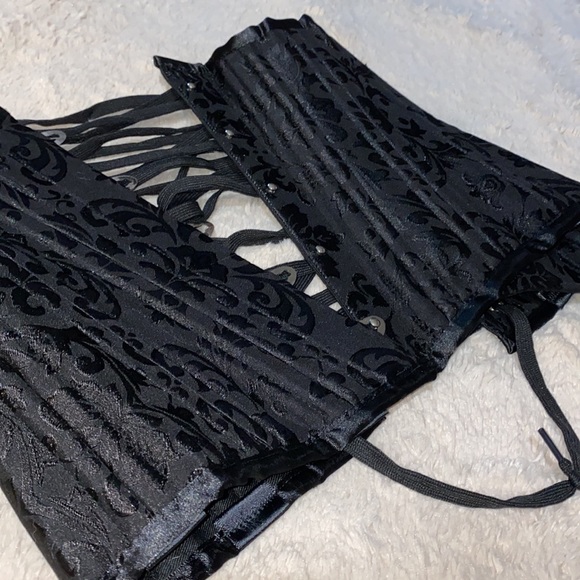 Camellias Women Waist Training Corsets Underbust Heavy Duty XXS Steel Boned - Picture 8 of 8